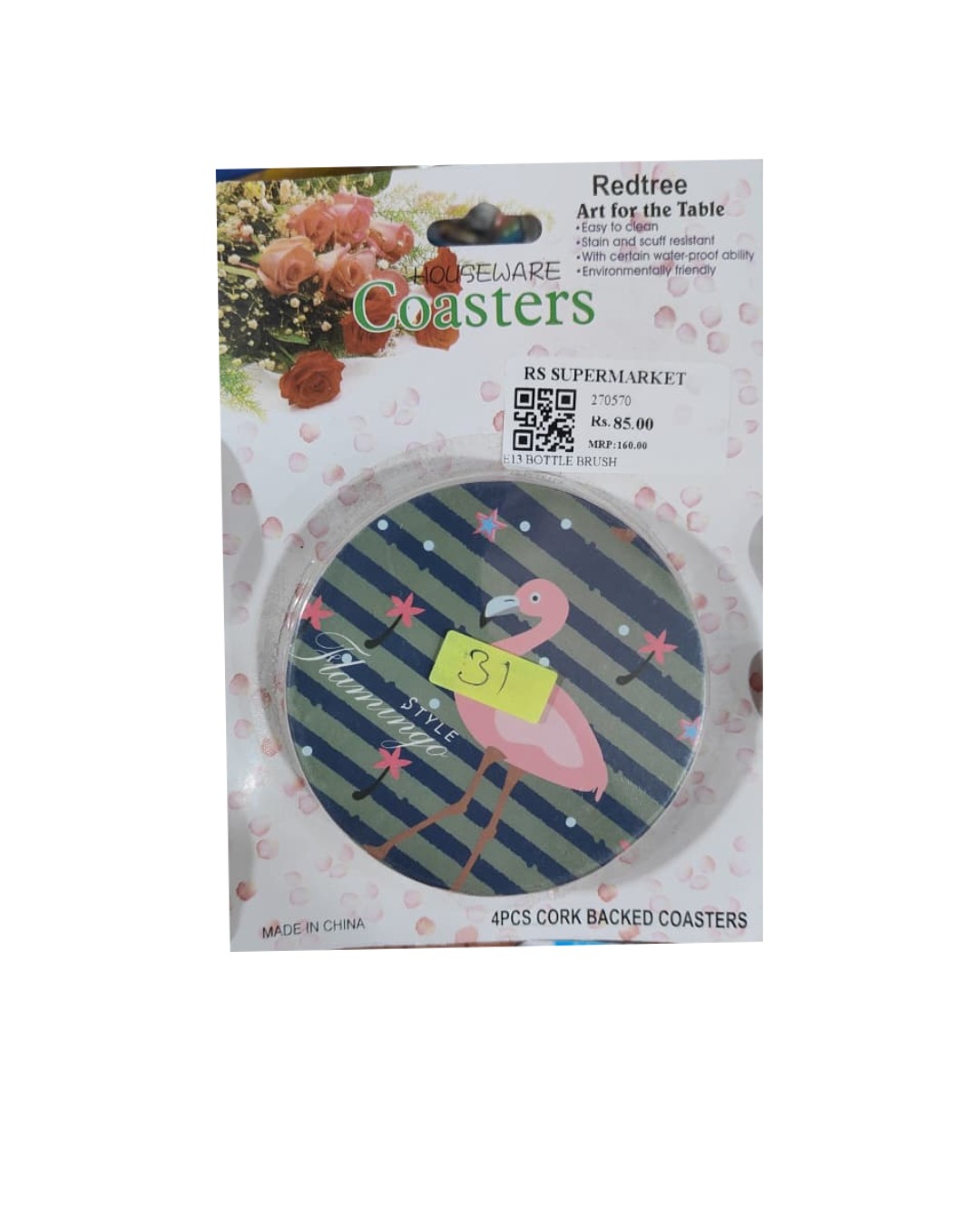 Redtree Art for the Table Coasters