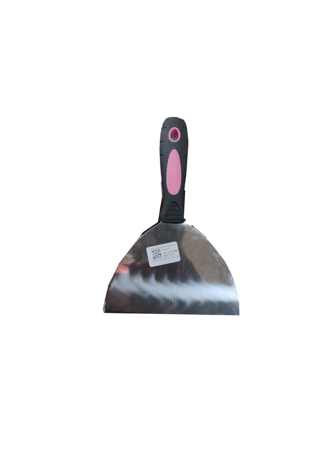 Scraper with soft-grip handle