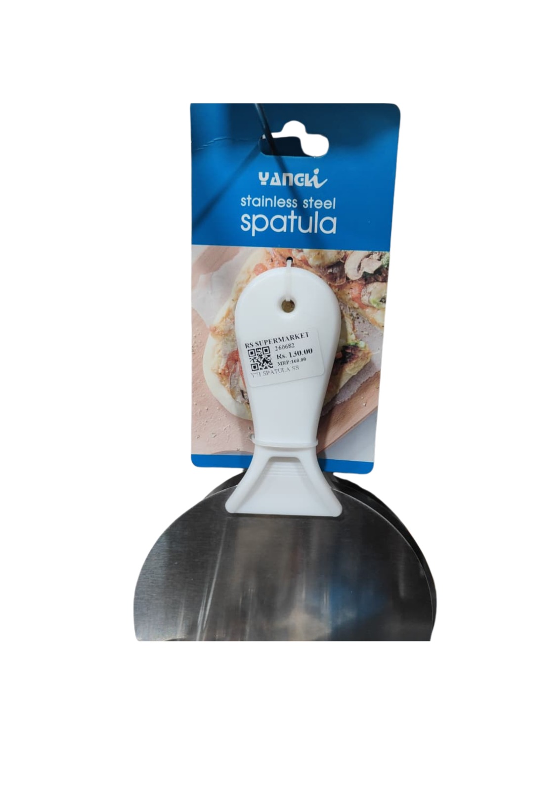 Stainless steel spatula