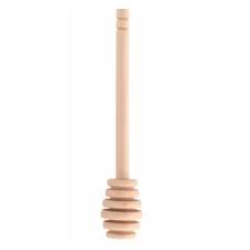 Wooden honey dipper stick